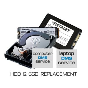 HDD SSD REPLACEMENT LOGO